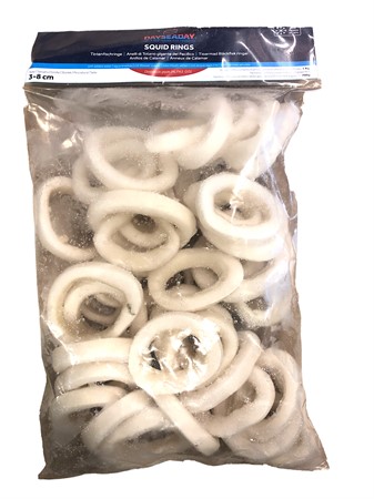 Bläckfiskringar 10 x 1 kg