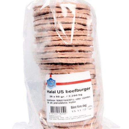 Danah Beef Burger 80% 3 x 20 x 90 g