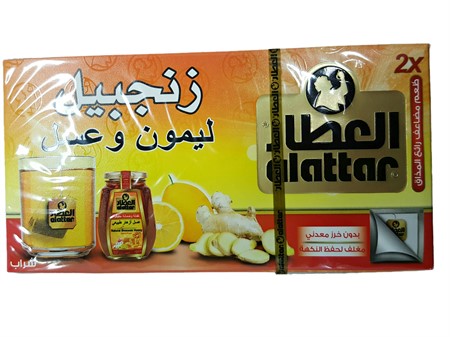 Te Alattar Ginger & Lemon & Honey 24 x