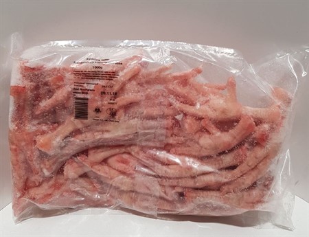 Kycklingfötter 8 x 1 kg