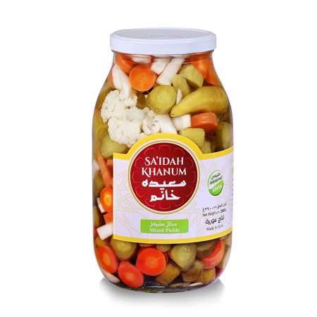 Saidah Mixed pickles 4 x 2800g