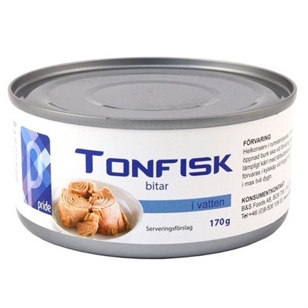 Tonfisk m vatten Bit Pride 48 x 170g