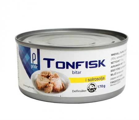 Tonfisk i Olja Bit Pride 48 x 170g
