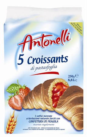 Croissant Jordgubb 8 x 250g