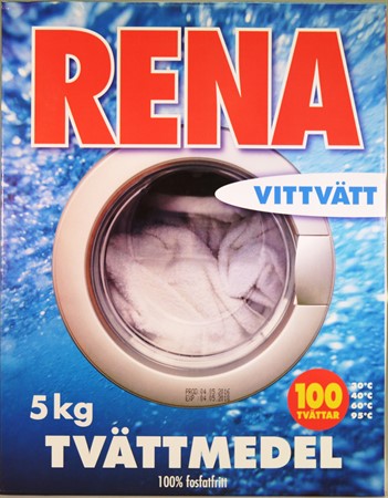 Tvättmedel Vitt Rena 5kg