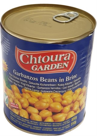 Kikärter Chtoura 12 x 850g