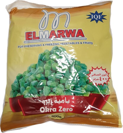 Elmarwa Okra ZERO 20 x 400g