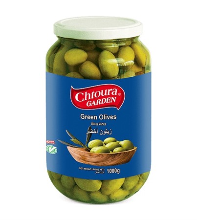 Gröna oliver Chtoura 12 x 1 kg