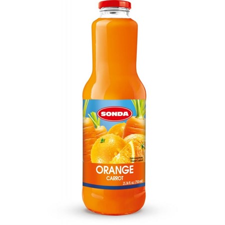 Sonda juice apelsin 8 x 750 ml