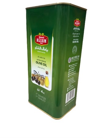 Yamal Alsam Olivolja Extra Virgin Plåt 4x4 l