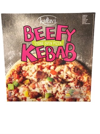 Pizza Kallavi Kebab  10 x 330 g