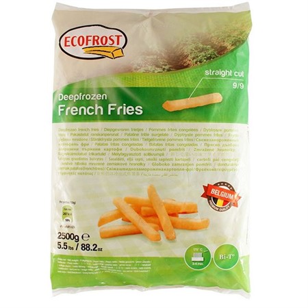 Pommes Ecofrost 9/9  4 x 2,5 kg