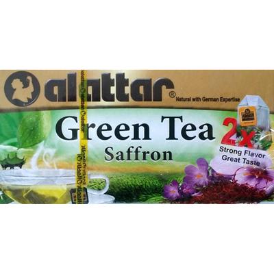 Te Alattar Green med  Saffran  24 x