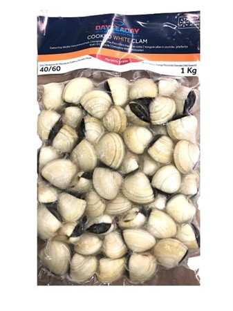 Musslor Hel Vit 40/60 (10 x 1kg)