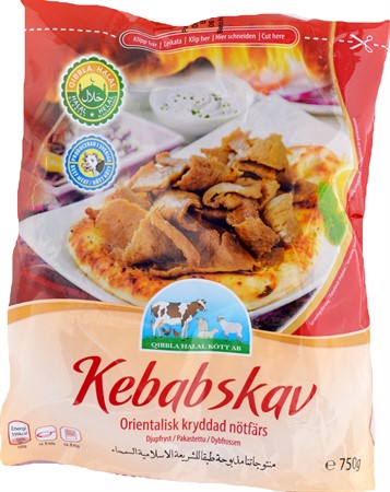 Qibbla Kebabskav 14 x 750g