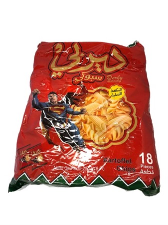 Derby Potatis Chips 6 x 18 x 25g