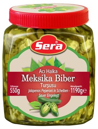 Sera Jalapenos Skivade Stark (6 x 1240ml)