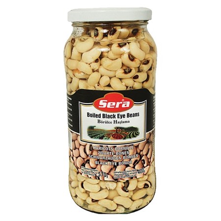 Sera Blackeye Bönor i glasburk 12x580ml