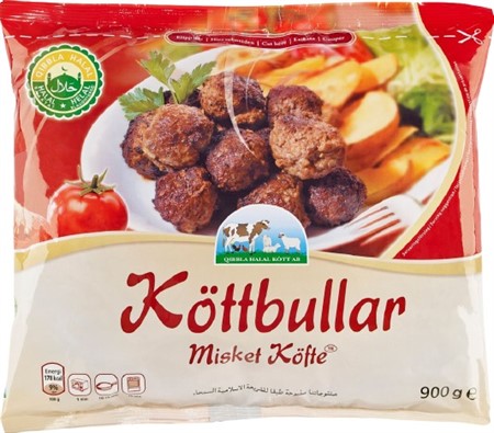Qibbla köttbullar 12 x 900 g