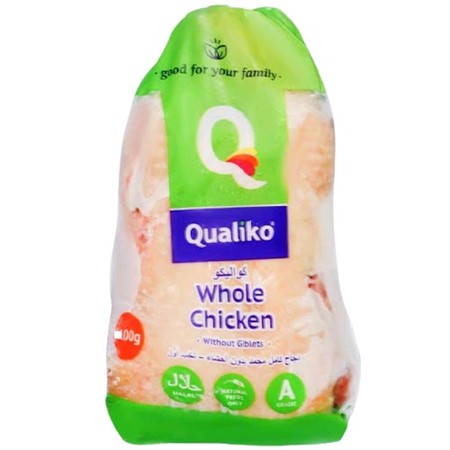 Hel Kyckling Qualiko 10 x 800g