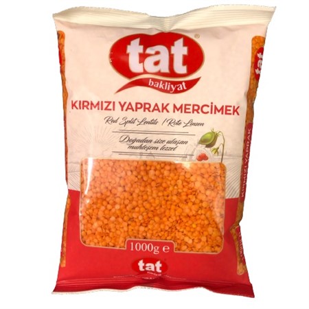 Tat Röda linser Halvor 15 x 1kg
