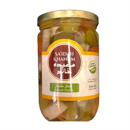 Saidah Mix Pickles 12 x 600g