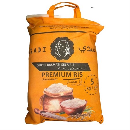 Ris Basmati Asadi 4 x 5kg