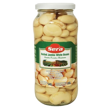 Sera Vita Bönor Jumbo i glasburk (12x580ml)