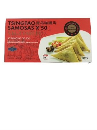 Samosa Tsingtao Veg 50st (10 X 1kg)