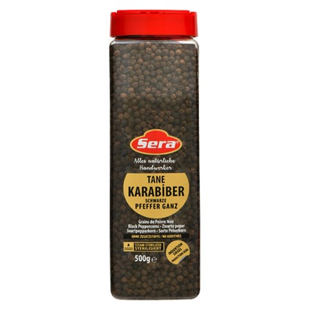 Sera Svartpeppar Malen (6x500g)