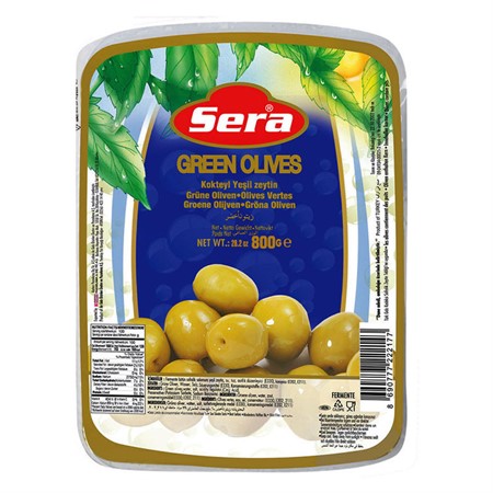 Sera Gröna Oliver Coctail vak. (12x800g)