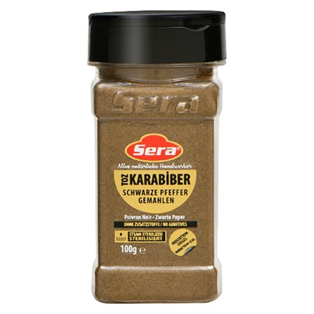 Sera Svartpeppar Malen (12x100g)