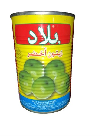Ma grön oliv 24 x 400 g
