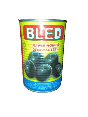 Ma Urkärnat svart oliv 24 x 400 g