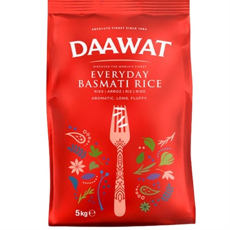 Ris Basmati Daawat Everyday Röd  x 5kg