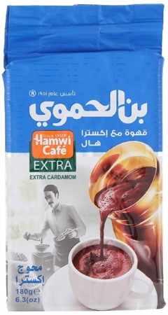 Kaffe Hamwi Extra Kardemum 12 X 180 g