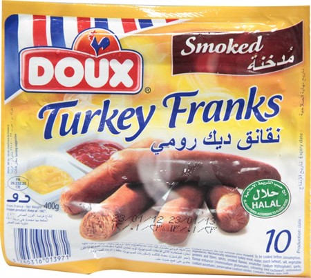 Doux Korv Rökt Smak 24 x 340g