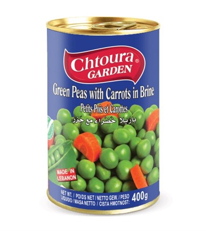 Cht Gröna Ärtor & Morötter 24 x 400g