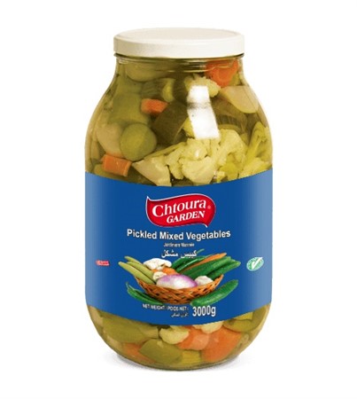 Mix Pickles Chtoura 4 x 3 kg