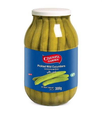Vildgurka Pickles Chtoura 4 x 3 kg