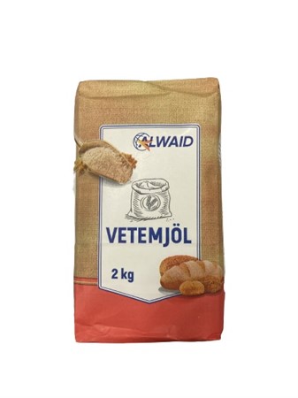 Vetemjöl Alwaid 8 x 2 kg