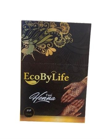 EcoByLife henna Svart 12 x 30 g
