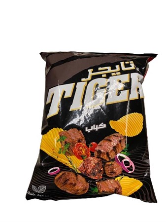Chips Tiger Svart 12 x 70 g