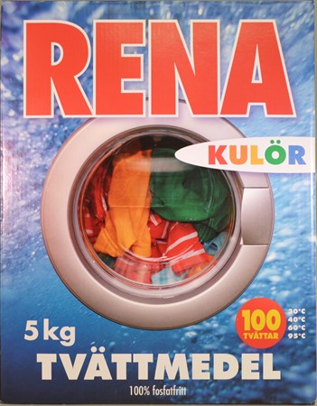 Tvättmedel Kulör Rena 5kg