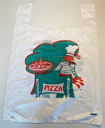 Pizza bärkasse 40x30x60 x 1000 st
