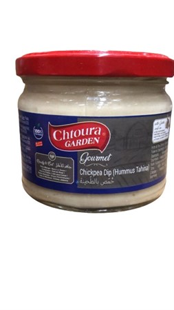 Cht Färdig Hommus Tahina Med Vitlök 12 x 310g