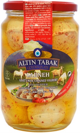 Labneh Get Rödpeppar 12 x 425g