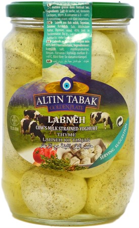 Labneh Komjölk timjan 12 x 425g