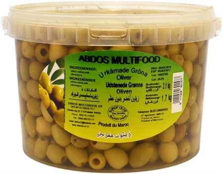 Ma oliv urkärnade 2,4 kg