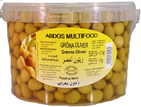 Ma oliv grön 2,4 kg